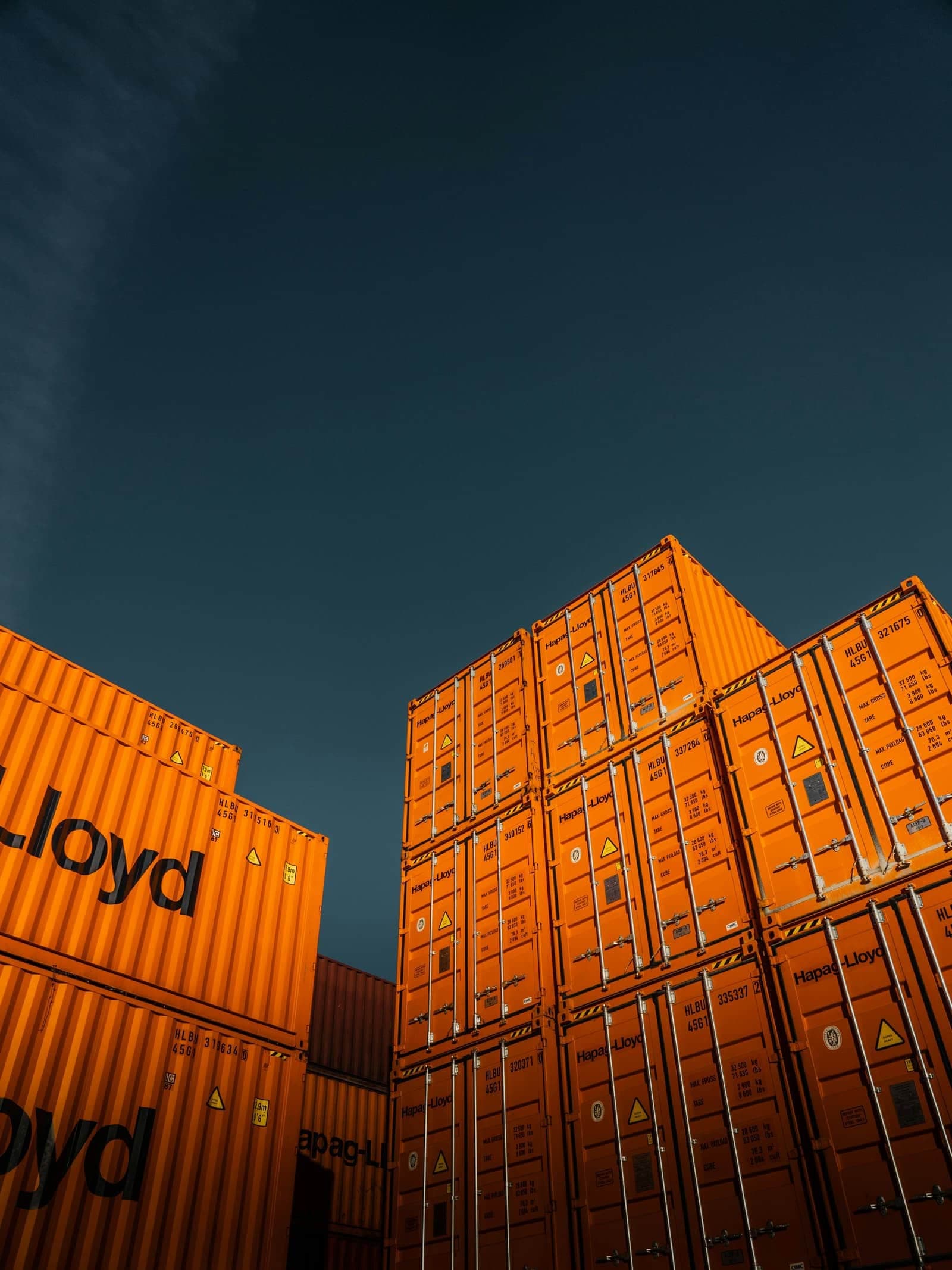 Secure shipping containers