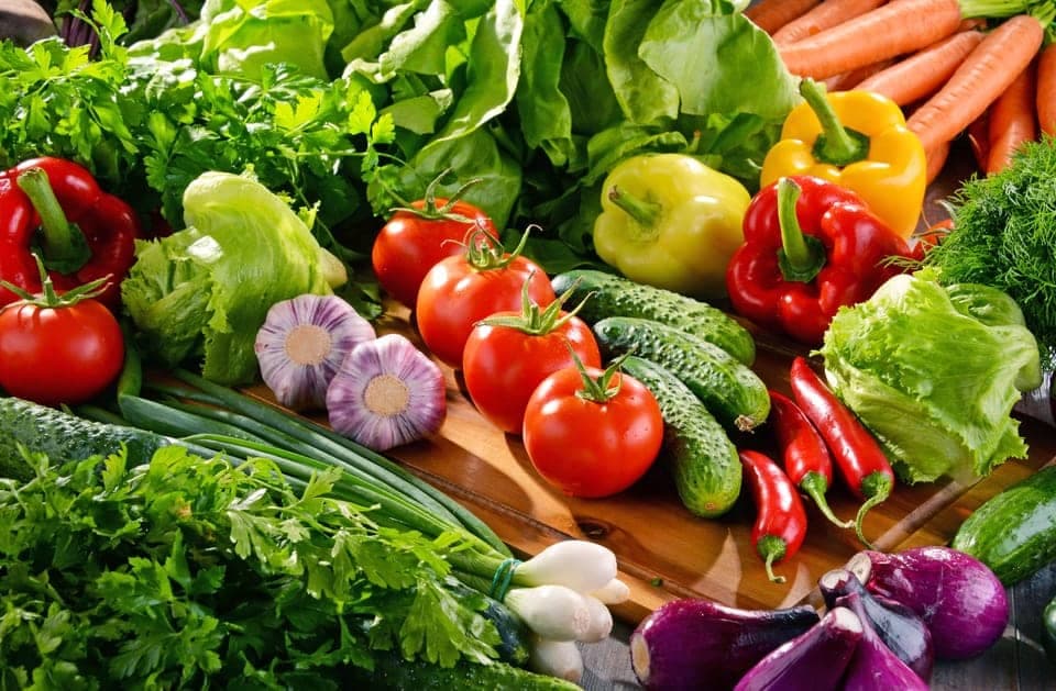Fresh vegetables