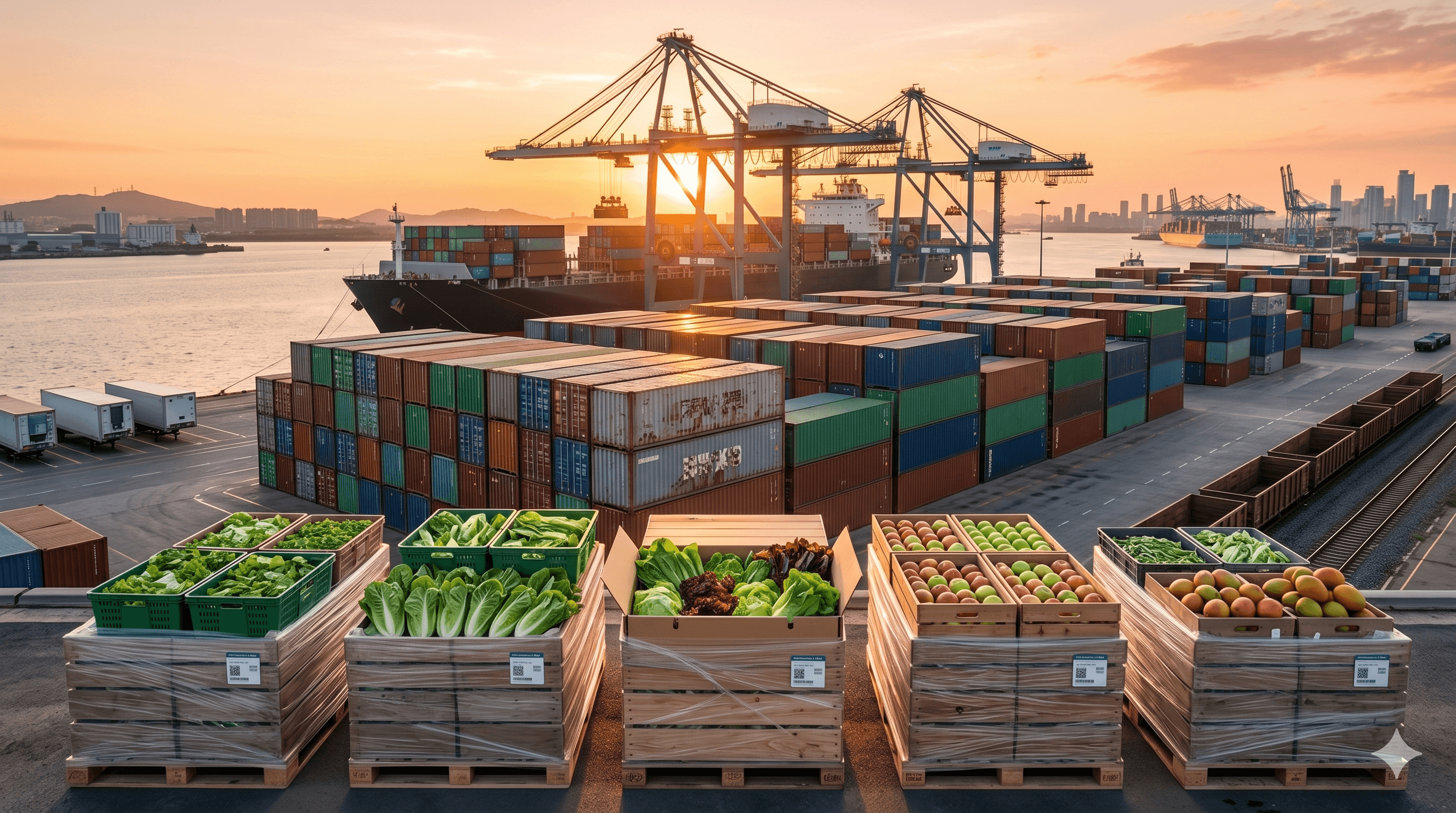 Vision export agricole et logistique mondiale