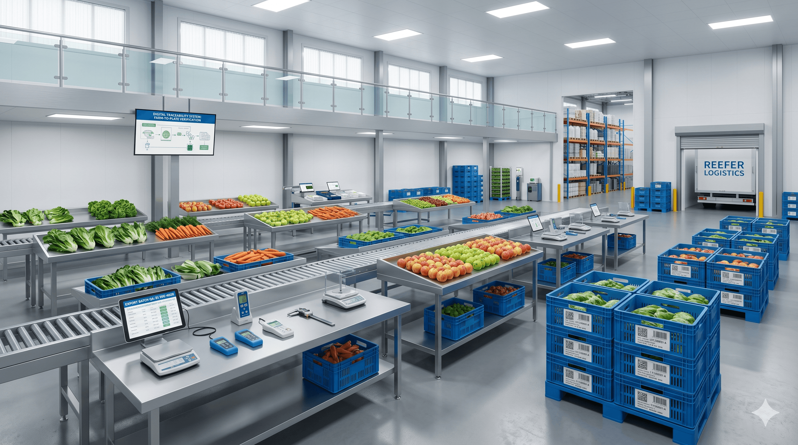 Produits agricoles organisés pour le commerce mondial